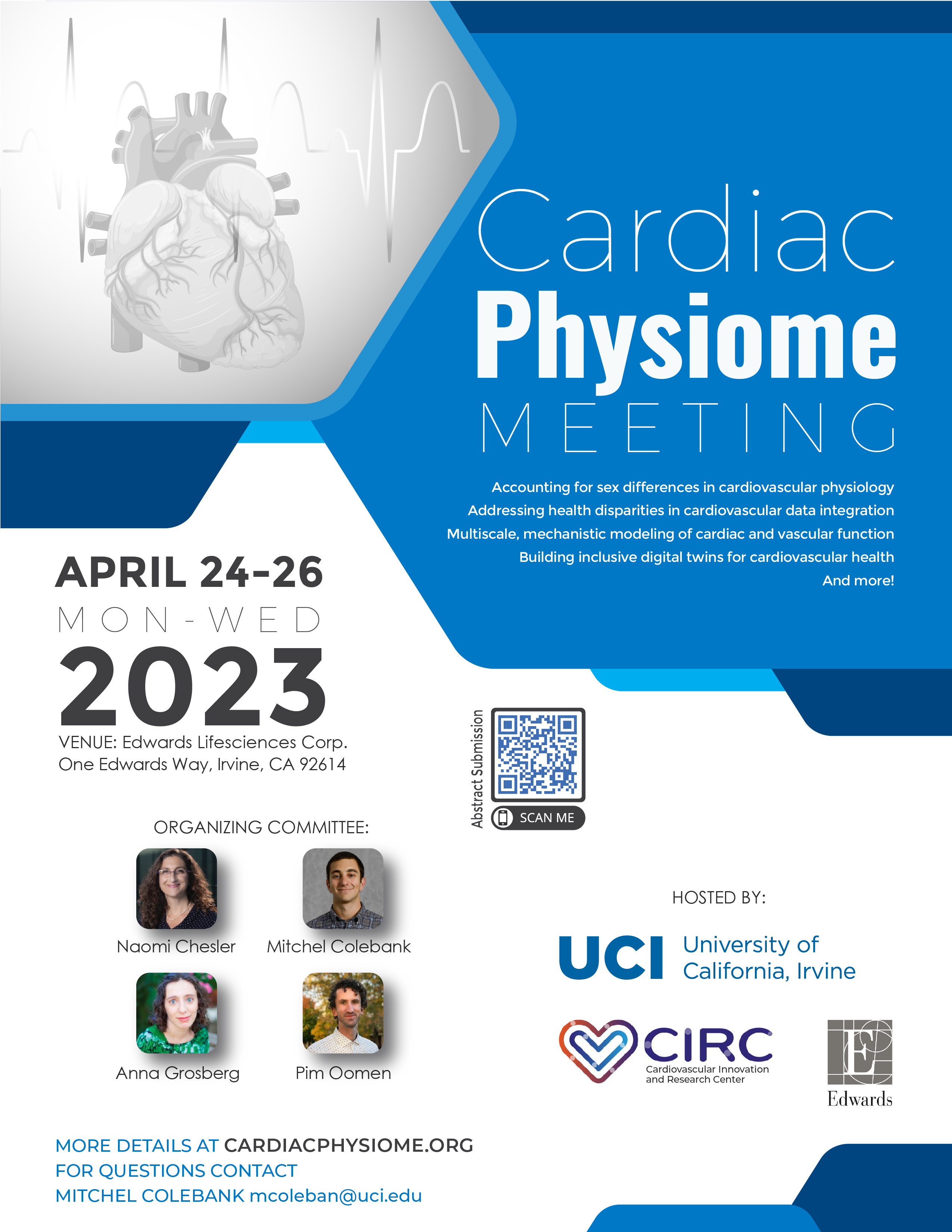 2023 Cardiac Physiome flyer